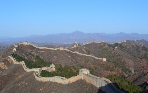 Great Wall challenge hiking